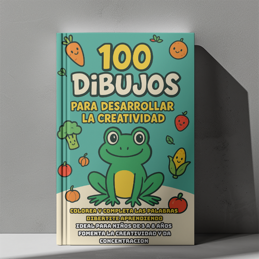 ebook para imprimir 100 dibujos para desarrollar la creatividad + aprende a usar las tijeras gratis + laberintos para niños gratis