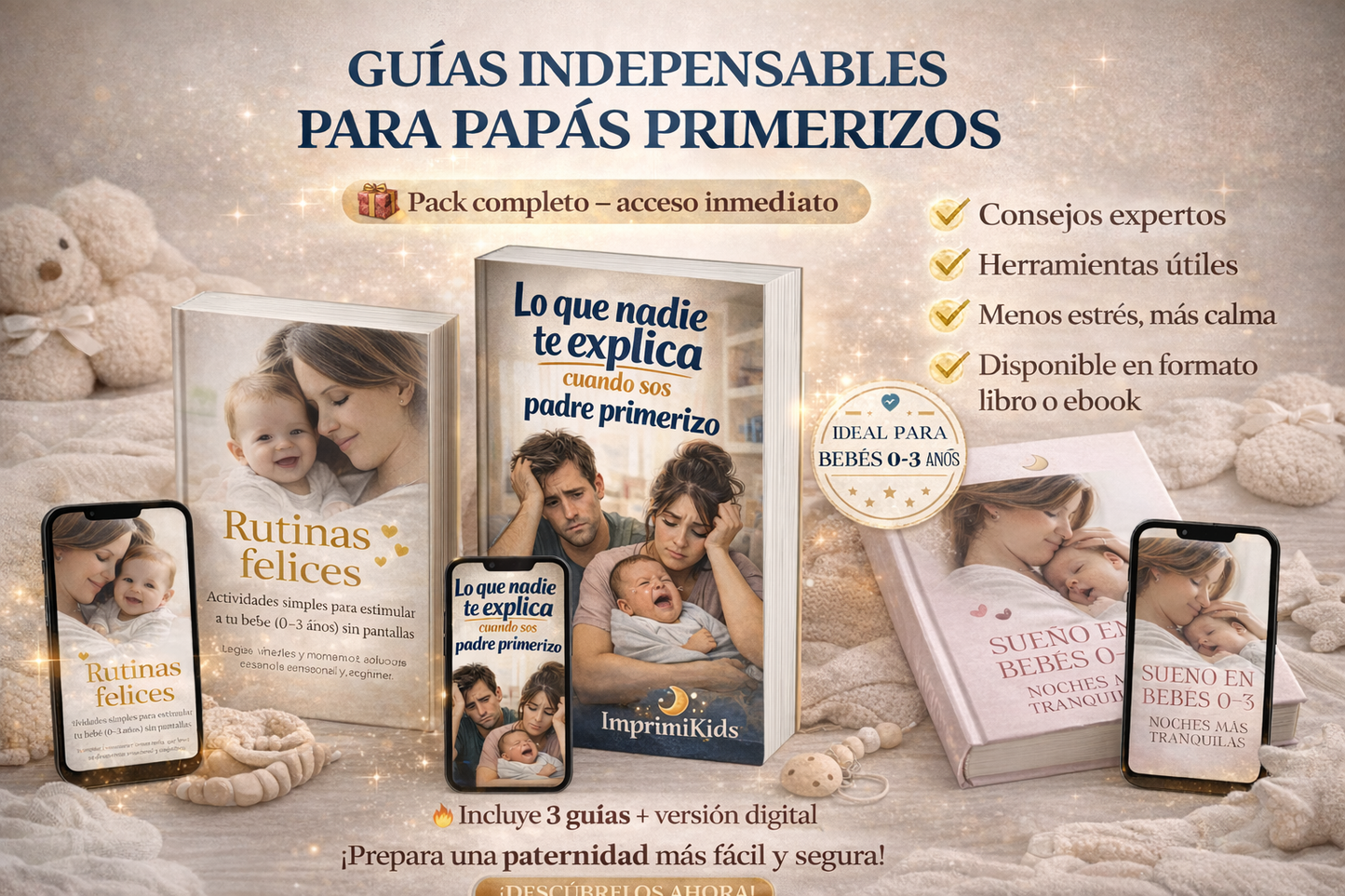 dejar de sentirte perdido con tu bebé
